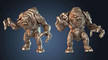 3D model Mandalorians Rancor (STL)