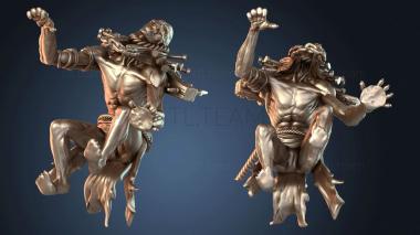 3D модель Охотник на людей Хищник (STL)