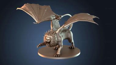 3D model Manticore Terrestrial (STL)