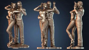 3D model Marco Joker and Harley (STL)