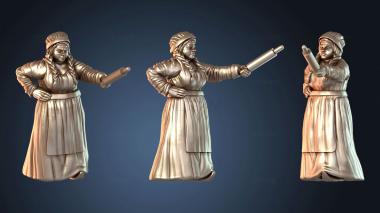3D model Medieval Village Alcoholic (STL)