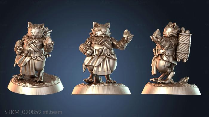Статуэтки герои, монстры и демоны Meowzahs Trader Meowzah
