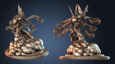 3D model Miku Hatsune Police Alerom Izq (STL)