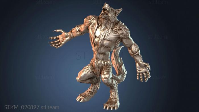 Статуэтки герои, монстры и демоны Minatures Werewolf Alternate