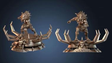 3D model Mon Star Silverhawks Sculpt (STL)