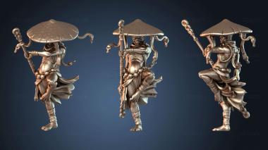 3D model Monk (STL)