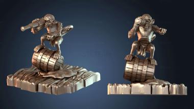 3D model Monkey Agile (STL)
