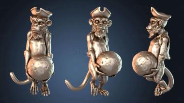 3D model Monkey (STL)