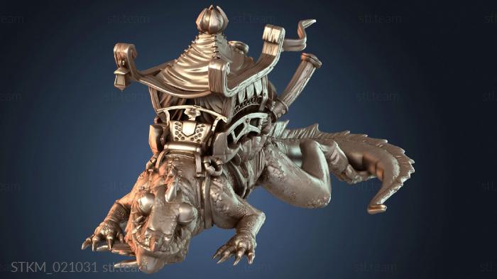 Статуэтки герои, монстры и демоны Навесная ящерица Маунт B