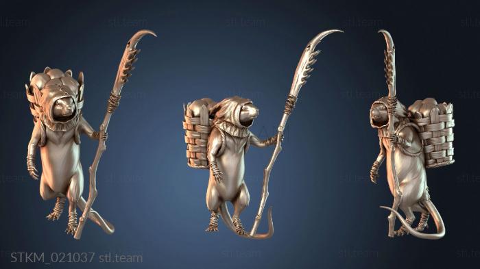 Статуэтки герои, монстры и демоны Фермер-мышь