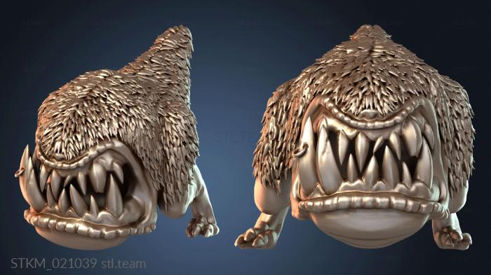 Статуэтки герои, монстры и демоны Монстры из пасти Пушистый рот