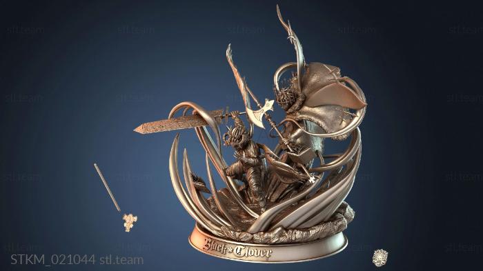 Статуэтки герои, монстры и демоны Многофигурный Аста Юно