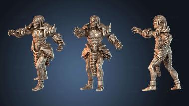 3D модель Мускулистый Голем (STL)