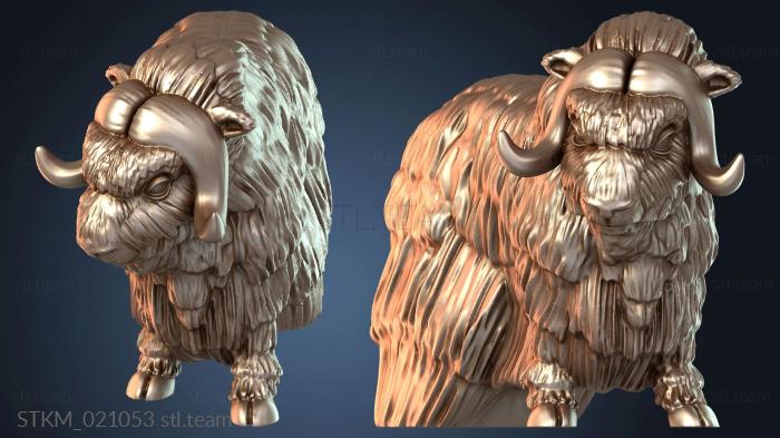 Статуэтки герои, монстры и демоны Дикий овцебык