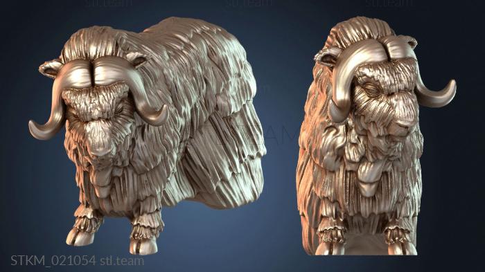 Статуэтки герои, монстры и демоны Овцебык