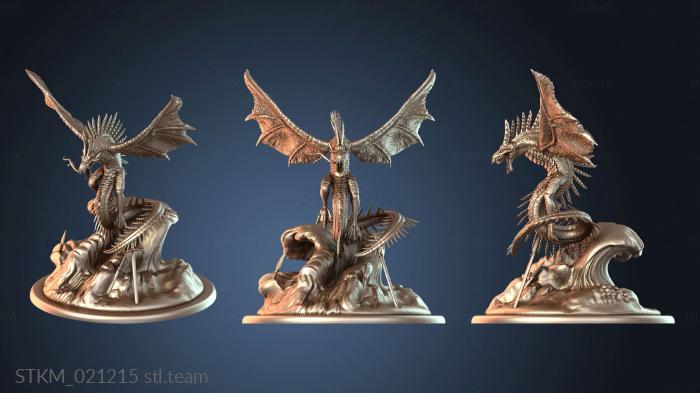 Статуэтки герои, монстры и демоны Ocean Drake Protect Huge