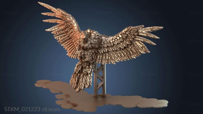 Статуэтки герои, монстры и демоны Ogre Hunter Vulture