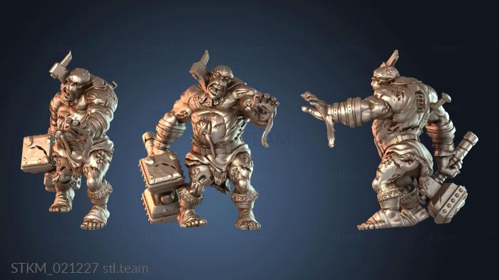 Статуэтки герои, монстры и демоны Ogre Zombie Hammer