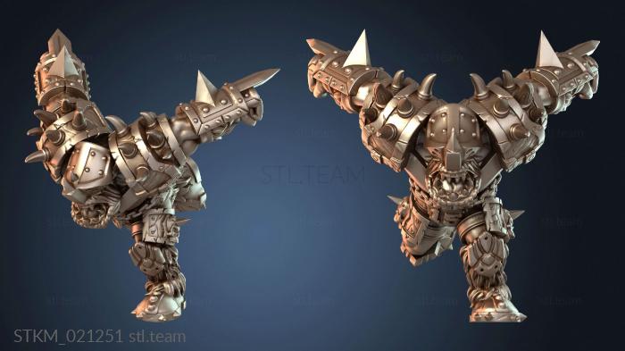Статуэтки герои, монстры и демоны Orc Blocker