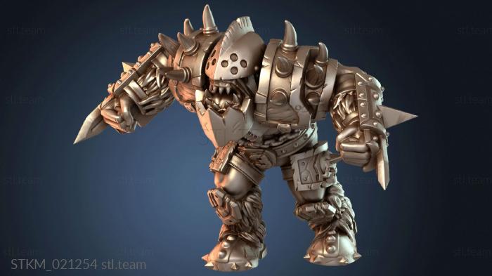 Статуэтки герои, монстры и демоны Orc Blocker Resolute