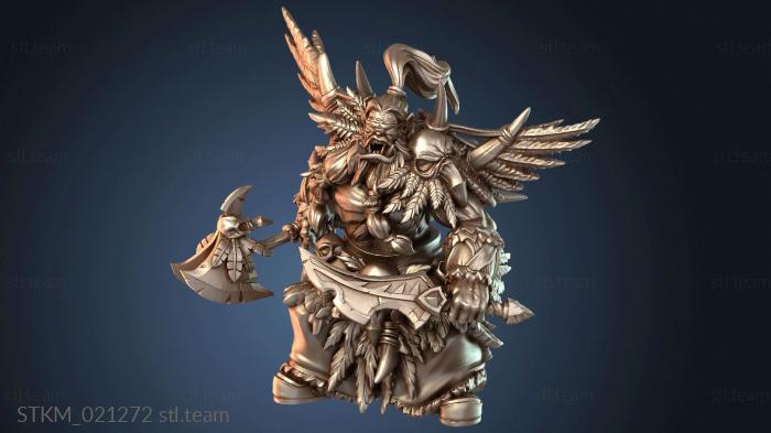 Статуэтки герои, монстры и демоны Orcs Druid