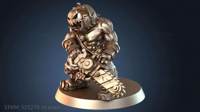 Статуэтки герои, монстры и демоны Ork Nobba Jacko Krusha Gitzsaw