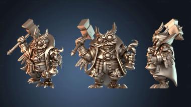 3D модель Кузнец Совиного Народа (STL)