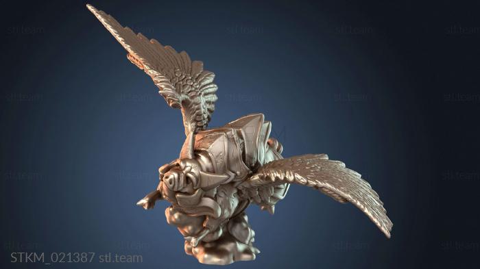 Статуэтки герои, монстры и демоны Свинья, летающая маунт, облако, выпущенное на свободу