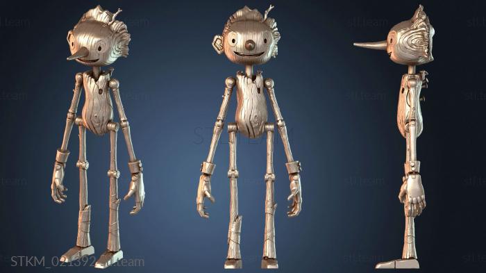 Статуэтки герои, монстры и демоны Пиночо Гильермо дель Торо Netflix