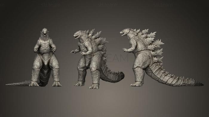 Godzilla 2019 Figurine 3D