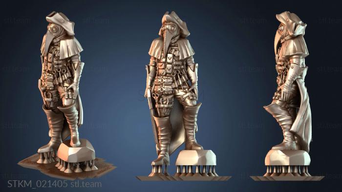 Статуэтки герои, монстры и демоны Чумной Доктор