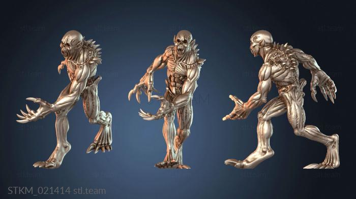 Статуэтки герои, монстры и демоны Plague Ghoul Feral