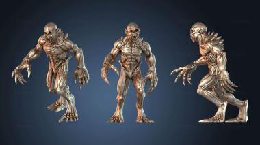 3D model Plague Ghoul Zealous (STL)