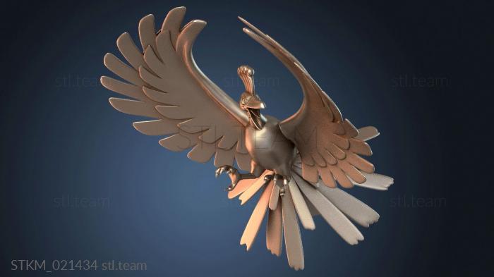 Статуэтки герои, монстры и демоны Pokemon Ho Oh Hooh