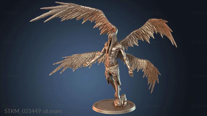 Статуэтки герои, монстры и демоны Поза падшего ангела-доблестного