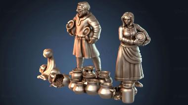 3D модель Горшки женские (STL)