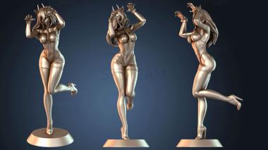 3D модель Костюм кролика с цепной пилой (STL)