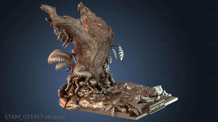 Статуэтки герои, монстры и демоны Хищник и голландская диорама One