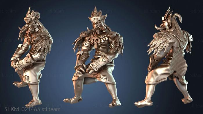 Статуэтки герои, монстры и демоны Жрец-всадник Дирогорн Маунт Занд Тролль