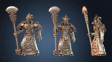 3D модель Жрец с посохом Занд Тролль (STL)