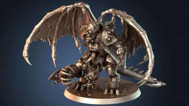 3D model Prince Demon Nurgle Winged Aile Drag (STL)