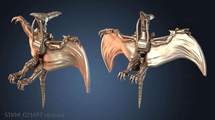 Статуэтки герои, монстры и демоны Pterodactyl Riders