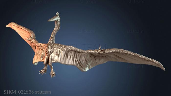 Статуэтки герои, монстры и демоны Quetzalcoatlus Flying Main