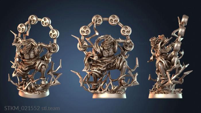 Статуэтки герои, монстры и демоны Райдзин