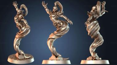 3D модель Ракшакинская ведьма-эльфийка WB (STL)