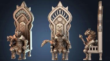 3D модель Трон Ракшаса (STL)