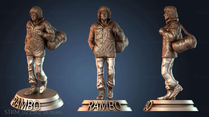 Статуэтки герои, монстры и демоны Статуя Рэмбо