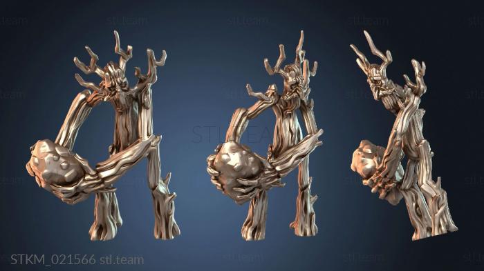 Статуэтки герои, монстры и демоны Случайный герой-древочеловек