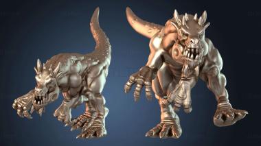 3D model Raptors Dinos Ancient (STL)