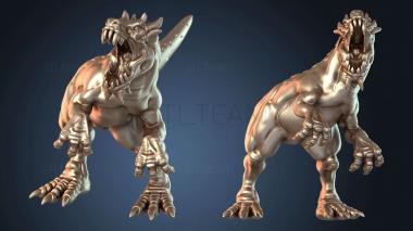 3D модель Raptors Dinos Infused (STL)